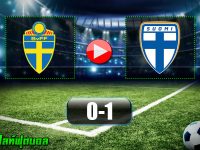 สวีเดน(N) 0-1 ฟินแลนด์ [กระชับมิตรทีมชาติ]