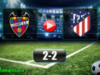 Levante 2-2 Atletico Madrid