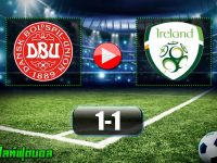 Denmark 1-1 Ireland
