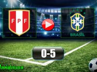 Peru 0-5 Brazil