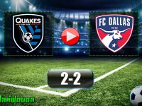 San Jose Earthquakes 2-2 FC Dallas