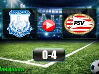Apollon FC 0-4 PSV Eindhoven