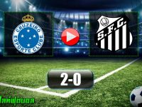 Cruzeiro 2-0 Santos FC SP