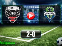 DC United 2-0 Seattle Sounders FC
