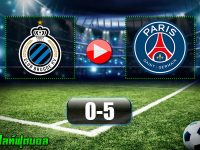 Club Brugge 0-5 Paris Saint Germain