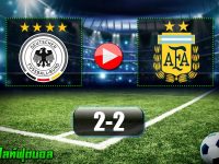 Germany 2-2 Argentina