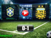 Brazil 0-1 Argentina