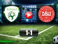 Ireland 1-1 Denmark