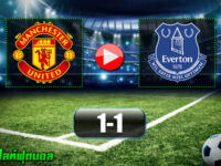 Manchester United 1-1 Everton
