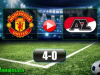 Manchester United 4-0 AZ Alkmaar