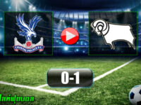 Crystal Palace 0-1 Derby County