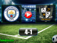 Manchester City 4-1 Port Vale