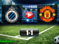 Club Brugge 1-1 Manchester United