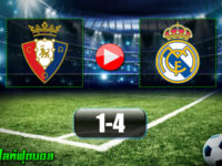Osasuna 1-4 Real Madrid