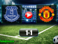 Everton 1-1 Manchester United