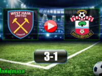 West Ham United 3-1 Southampton