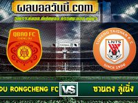 Chengdu Rongcheng FC เจอกับ ซานตง ลู่เนิ่ง